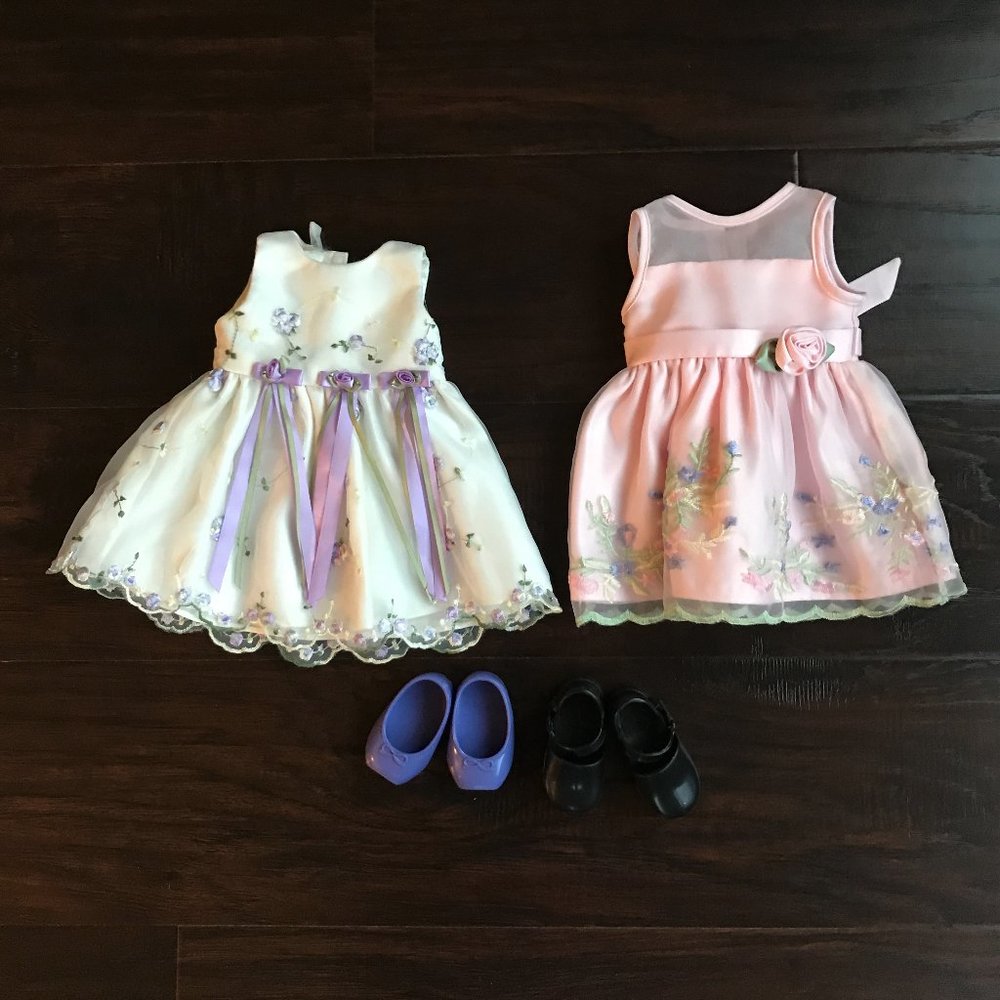 Toy Doll Dresses Bundle of 2